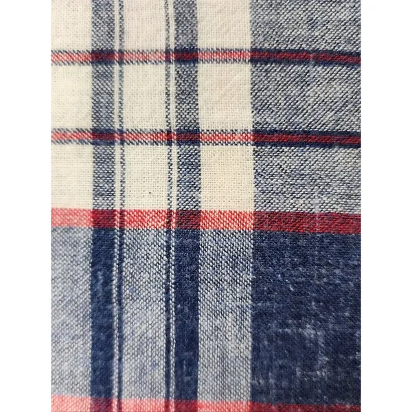 J.Crew Women's Plaid Shirt Homespun Boy Fit Popover Blouse 100% Cotton Size M - Image 10
