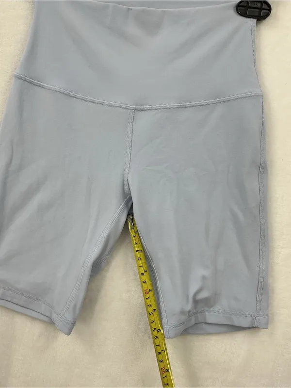 Lululemon High-Waist Light Blue Women’s Bike Shorts 1146 - Image 4
