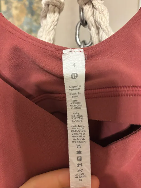 Lululemon Red Align Tank - Image 3