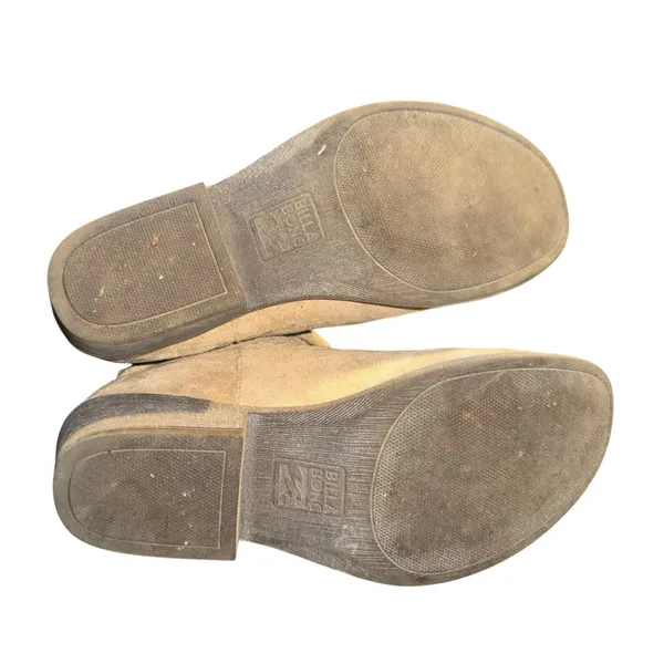 Billabong Womens Ankle Boots‎ Sz 8 Nico Dune Beige Braid Tassels Faux Suede Boho - Image 8
