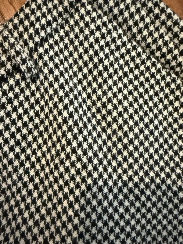 Ralph Ralph Lauren Vintage houndstooth wool trouser pant size 2 - Image 5