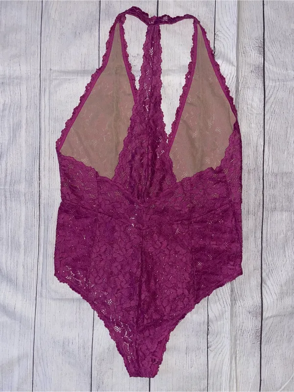 Intimately Free People Lace Halter Teddy Bodysuit - Image 5
