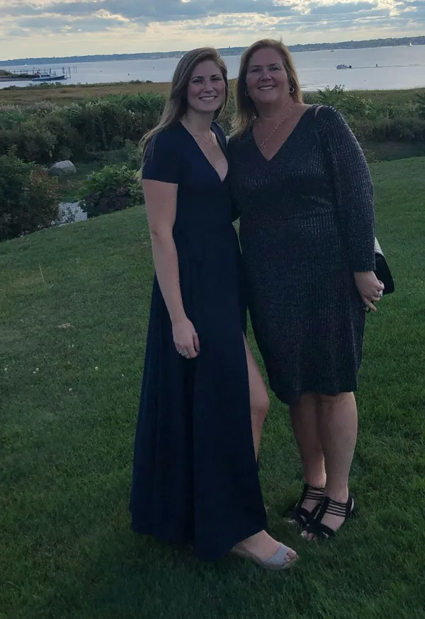Lulus Navy Blue Maxi Wrap Dress - Image 2