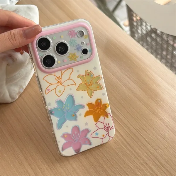 17 pro max flowers phone case Multiple - Image 2