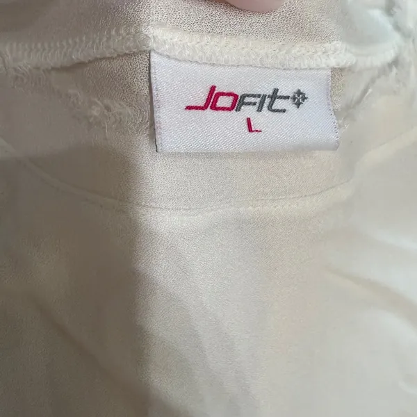 Jofit White Blue‎ Ombre Athletic Casual Sleeveless Tank Dress Large - Image 3