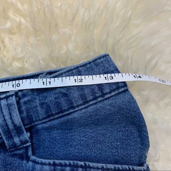 Vintage Lee Casuals super high waist denim shorts - Image 6