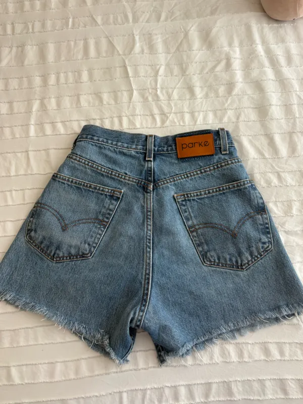 Parke Denim Shorts Blue Size XS - Image 3