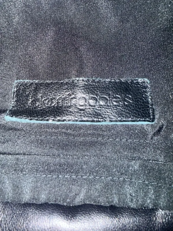 Vintage‎ Faux Fur Bow Handbag Black - Image 3