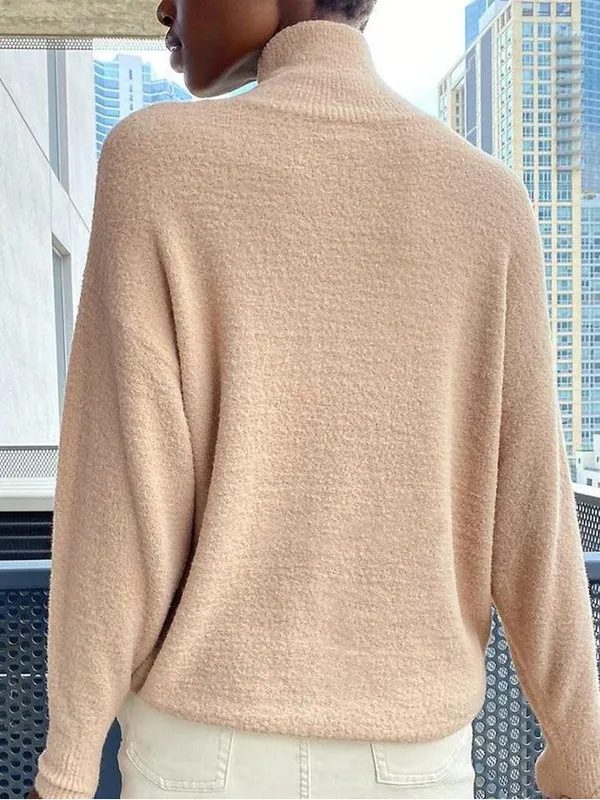 Aritzia Wilfred Hush Knit Turtleneck Chenille Sweater - Image 2