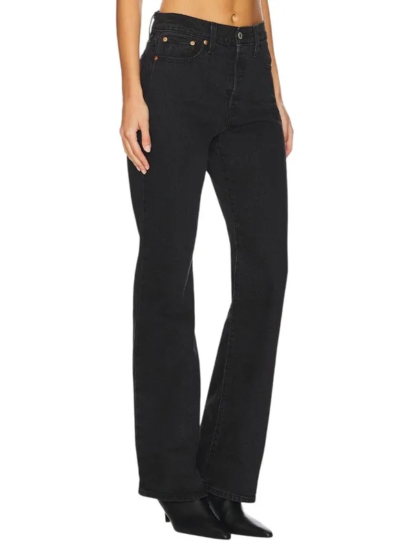 LEVI'S Wedgie Boot Jeans in She's In The Zone 24 Womens - Image 3