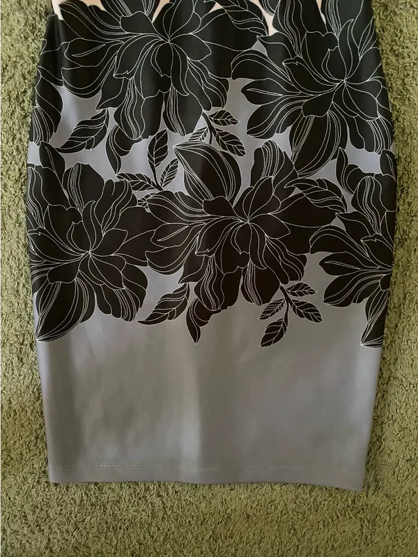 Size 8 classy floral dress Pink - Image 3