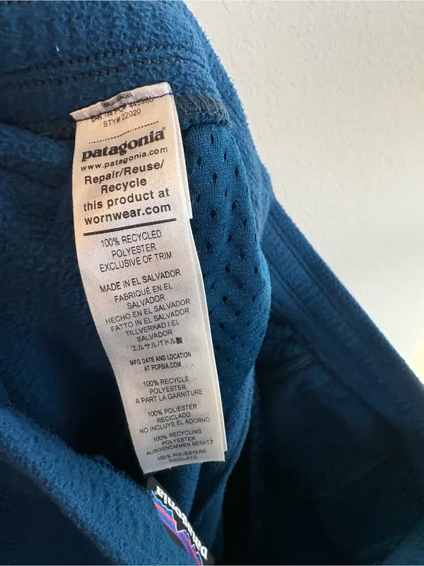 Patagonia Women’s Micro D Joggers Blue Size Medium - Image 5