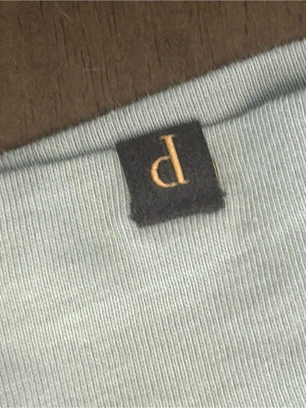 Pendleton Colorblock Hoodie granola girl Gray Cream Lightweight Pullover Sweat - Image 5