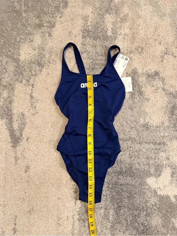 NWT Arena Navy Blue Eco Swimwear with White Tag - Image 3