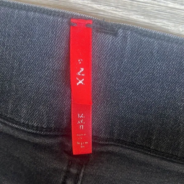 Spanx Straight Leg Jeans, Black - Image 7