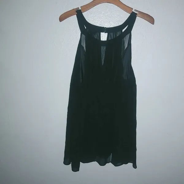 Torrid 3X Elegant Halter Black Keyhole Back Button Closure Dressy Formal Top - Image 6
