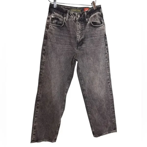 Superdry Vintage Wide Jean Lenox Grey 26/30 NWT - Image 3