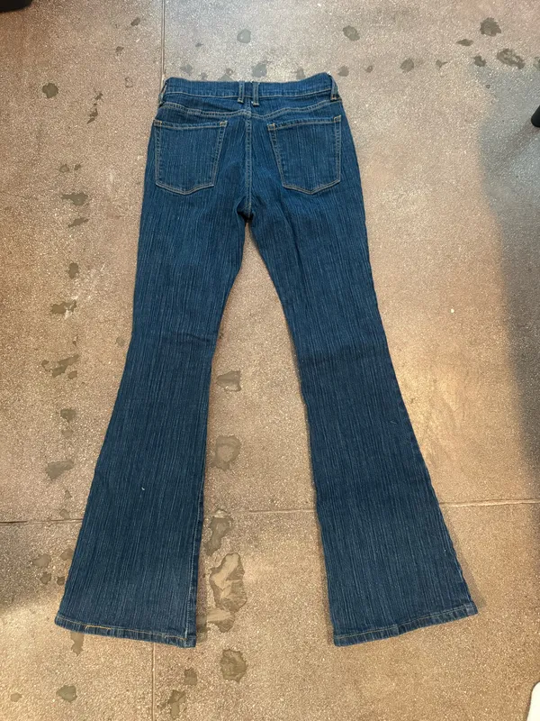 John Galt Shanghai Flare Jeans Blue Denim - Image 2
