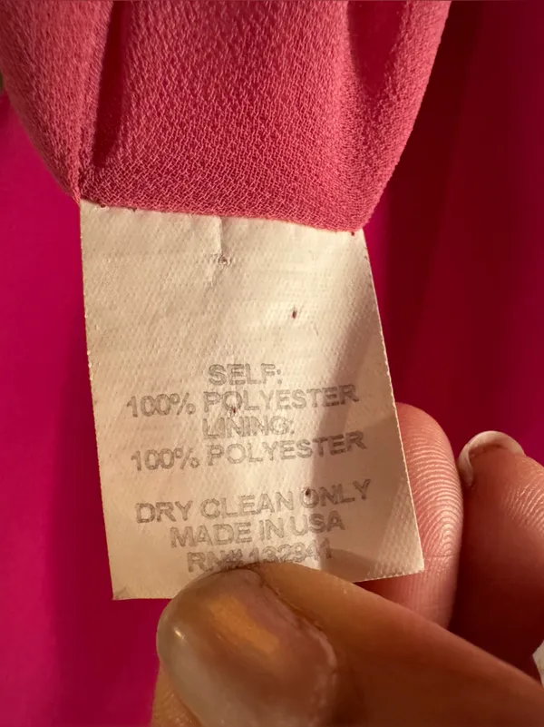 AMANDA UPRICHARD Drop Waisted Tank Dress in Hot Pink Size Medium - Image 7