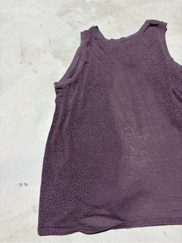 Lululemon Sleeveless patterned Tank Top Plum - Image 2