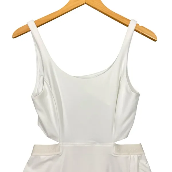 Outdoor Voices $108 white cutout court tennis athletic dress M - Image 9