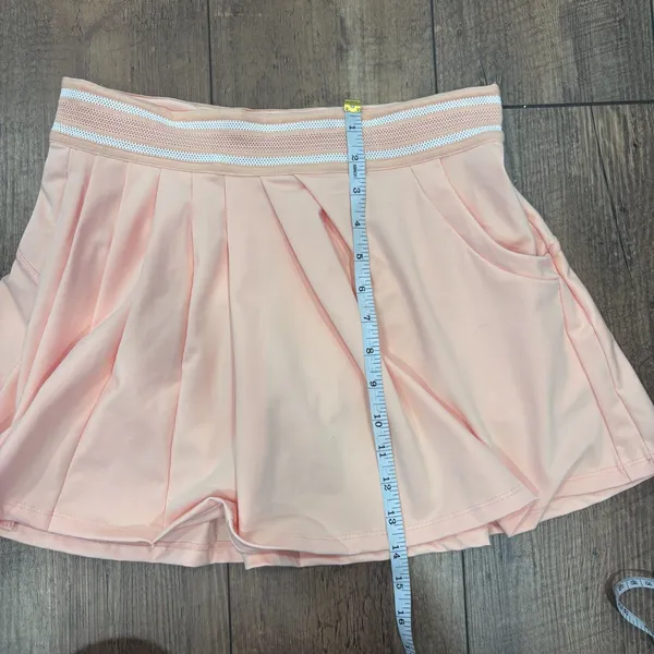 Free People Movement Round Robin Skort In Peaches - Size Small Athletic Tennis - Image 10