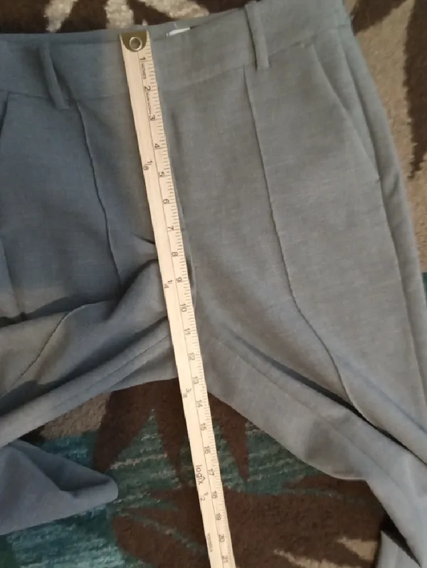 J. Crew Career Viscose Blend Straight Leg Trousers Carreman Designed In Paris 4 - Image 11
