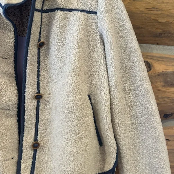 Anthropologie By  Piped Sherpa Jacket - Image 7