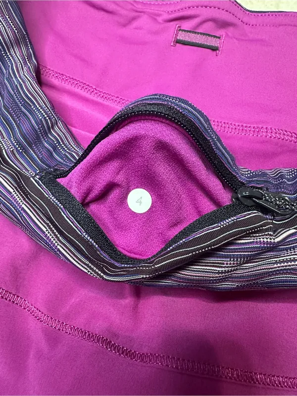 lululemon athletica Magenta Skort with Striped Waistband - Image 7