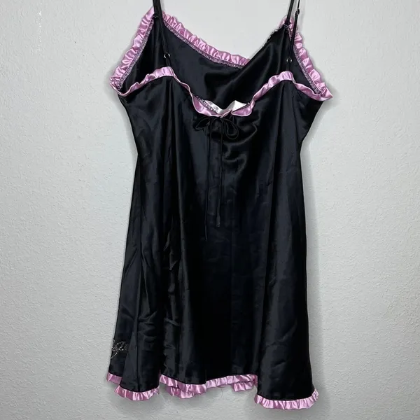 Victoria's Secret Angels‎ Negligee Black Pink - Image 3