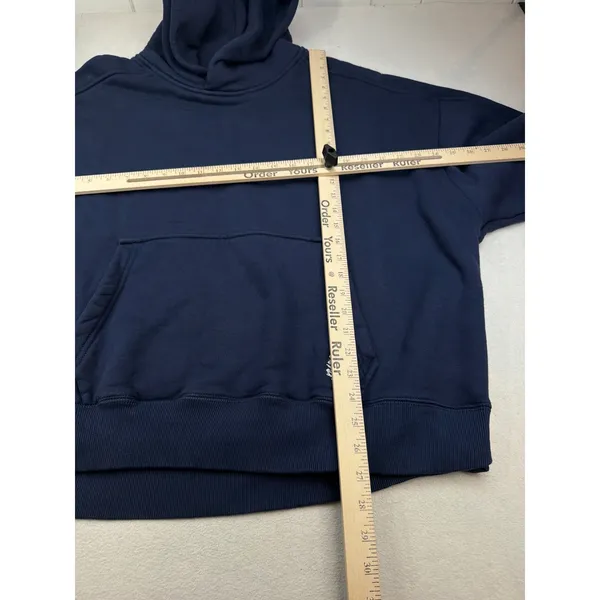 Free People Movement Women's A Cut Above Hoodie Navy Large NWT ($128 Retail) - Image 6