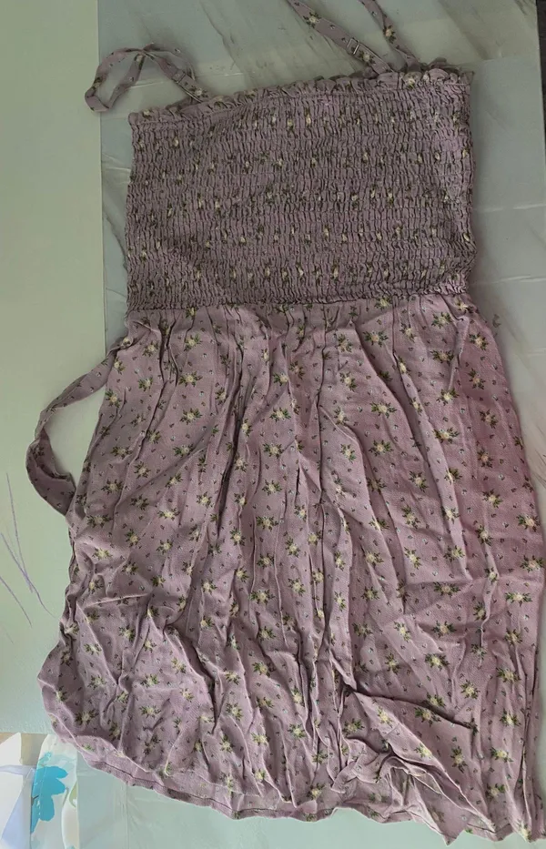 Purple Mini Dress - Image 2