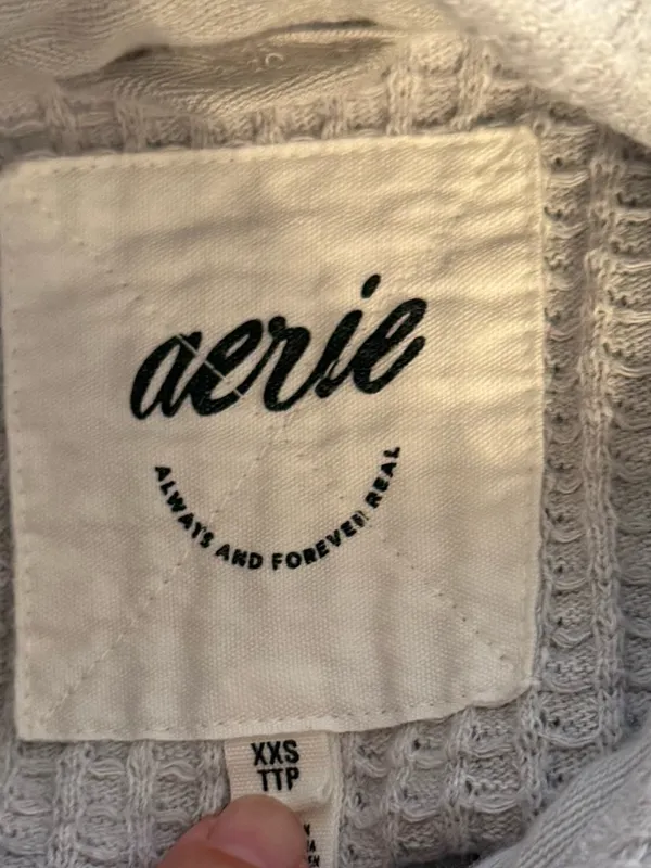 Aerie Anytime Fave Waffle‎ Shirt - Image 5