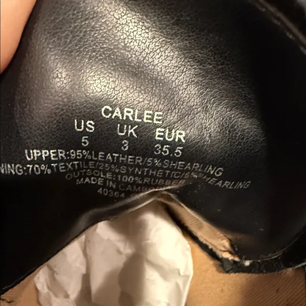 NWT Lauren‎ Ralph Lauren Carlee Black Suede Booties – Size 5 - Image 11