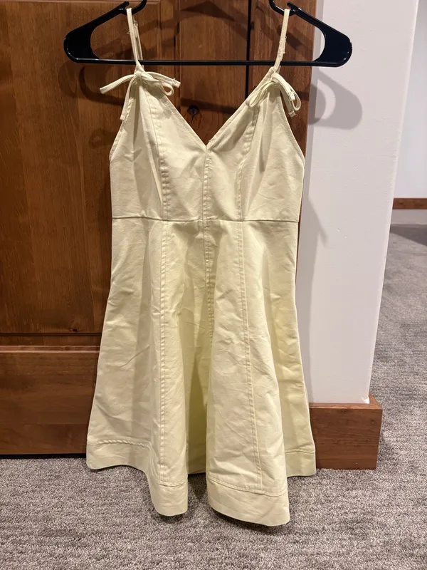 Calliope Denim yellow altard state Mini Dress - Image 5