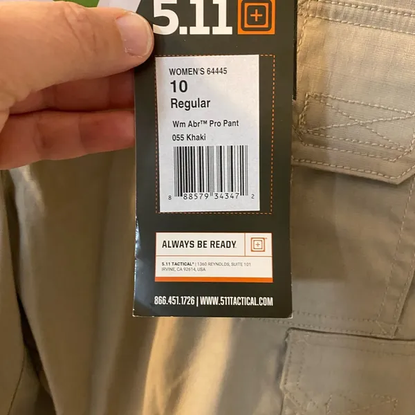 5.11 Tactical women’s ABR pro pant size 10 khaki style 64445. Utility military - Image 6