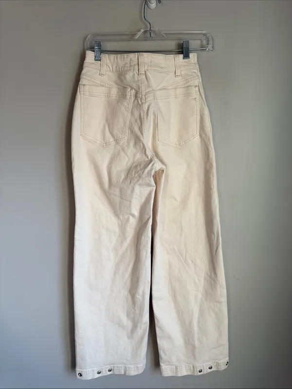 NEW Madewell The Perfect Vintage Wide-Leg Jean 26 - Image 3
