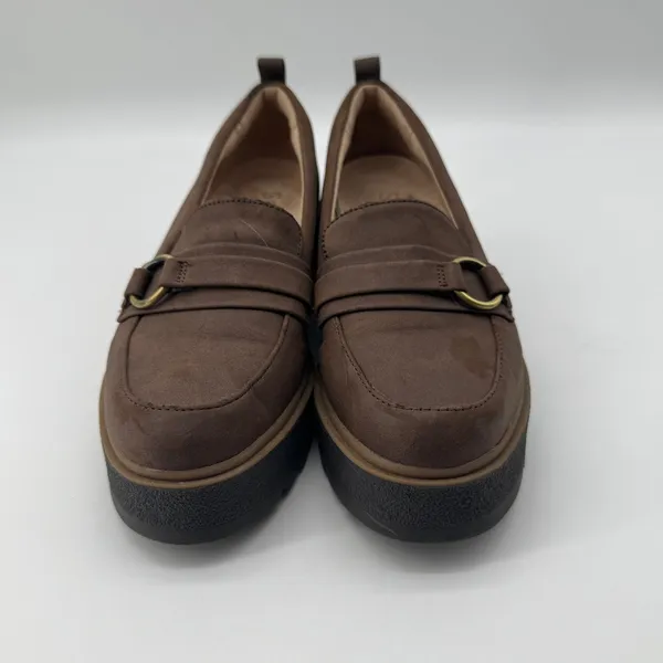 Soul Naturalizer Platform Loafers 7 Brown Wedge Chunky Slip On Joyla Academia‎ - Image 2