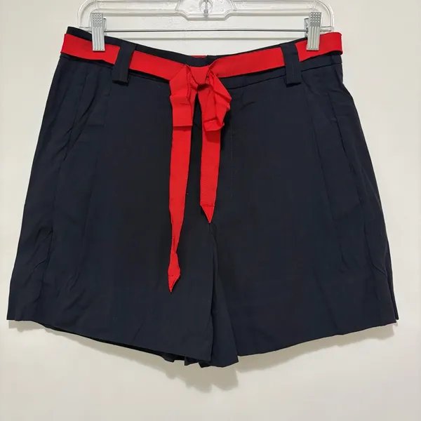 Free People Perfect Prep Trouser Shorts‎ Navy Sz.6 - Image 6