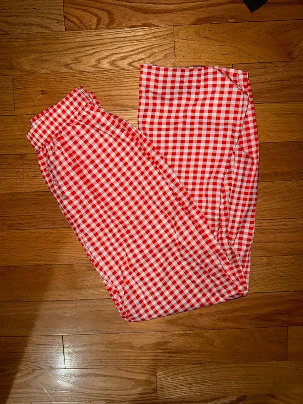 Gingham pants - Image 3
