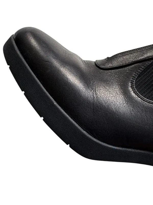 EUC ABEO Leather Metropolis Zip Heeled Boots Black Size 9.5 Retail $199.00 - Image 6
