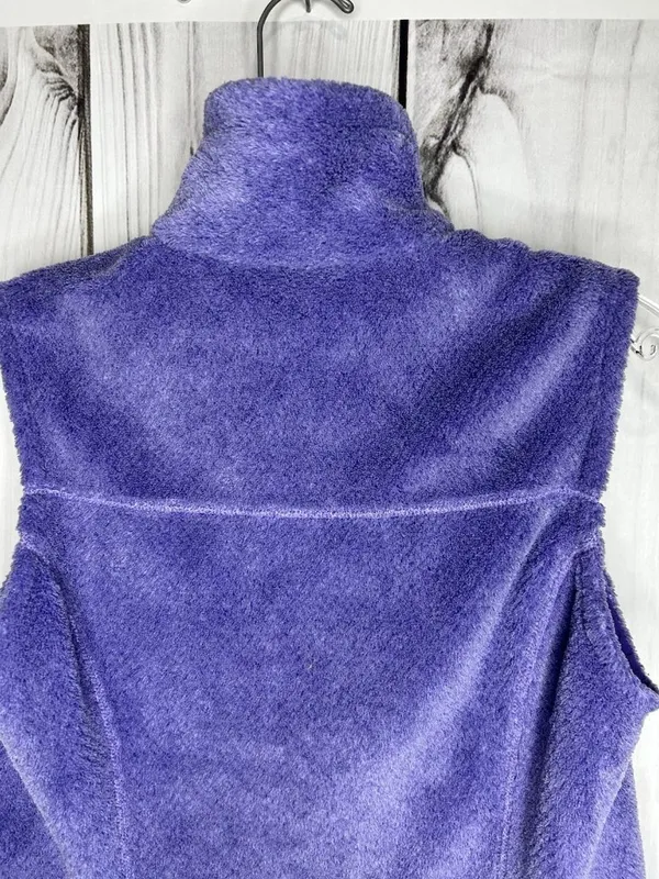 Patagonia Vest Womens Sz Small Re-tool Polartec Fleece Purple Hiking Gorp - Image 7