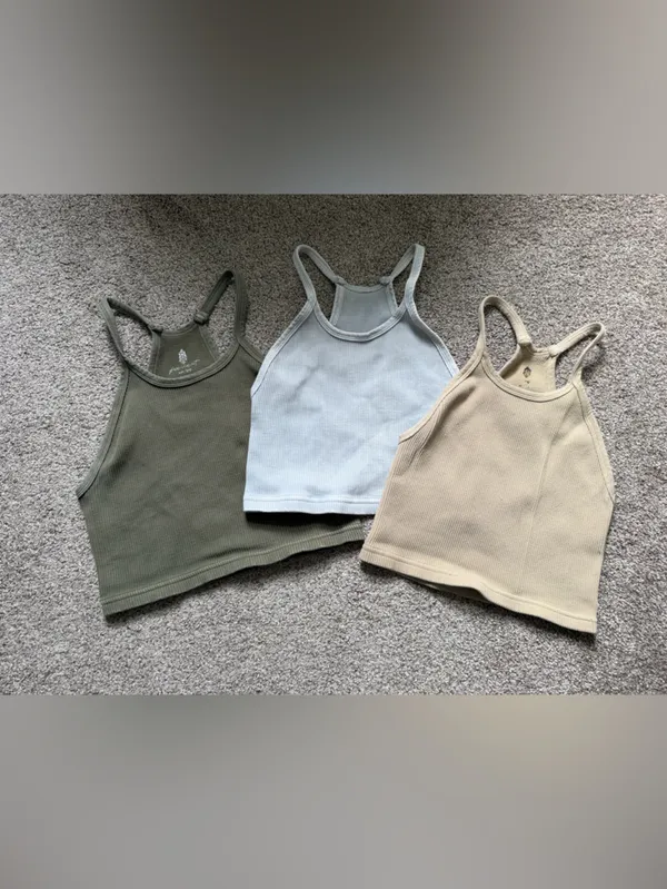 FP Movement Happiness Runs Crop Tank Bundle of 3 Size XS/S Combo Multicolor - Image 2