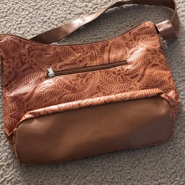 Brown Leather canyon sky Bag - Image 2