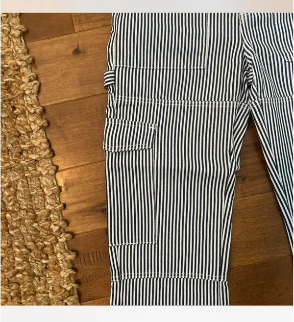 Edikted striped cargo pants - Image 3