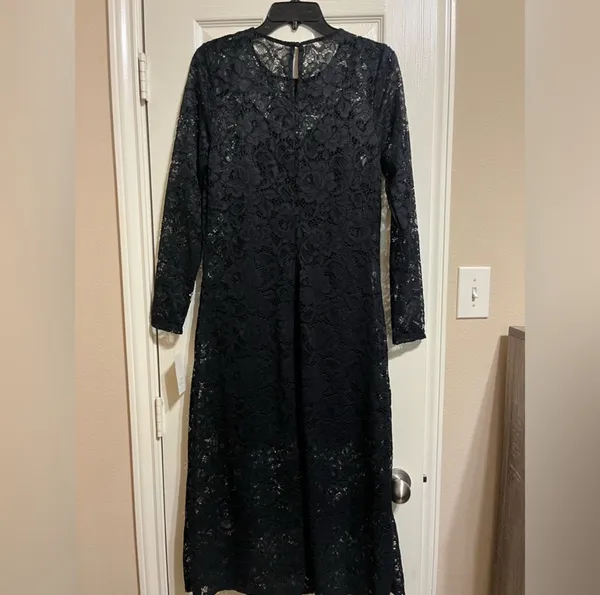 A New Day Black Lace Dress - Image 3
