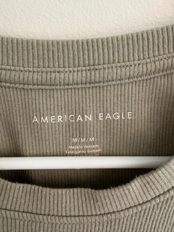 american eagle green tank - Image 3