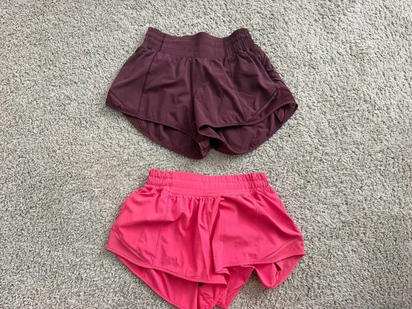 Pink Lululemon Shorts - Image 5