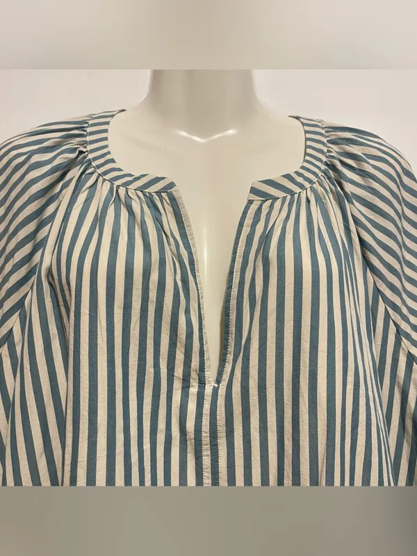 Melrose and Market Blue & White Striped tunic Drees - Image 4