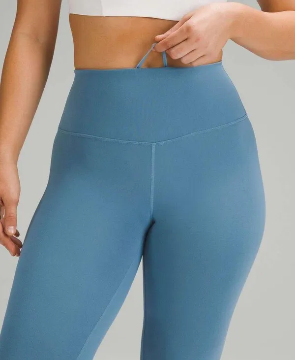 Wunder Train Contour Fit High Rise Leggings 25” - Utility Blue - Image 3